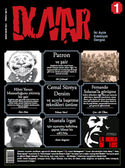 Duvar 1 Mart   Nisan 2012 ürün görseli 1