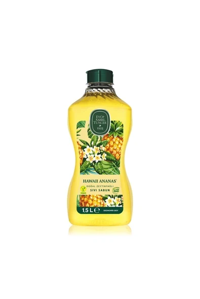 EYÜP SABRİ TUNCER Tropik Hawai Ananas Kokulu Sıvı Sabun - 1500 ml Yedek ürün görseli 1