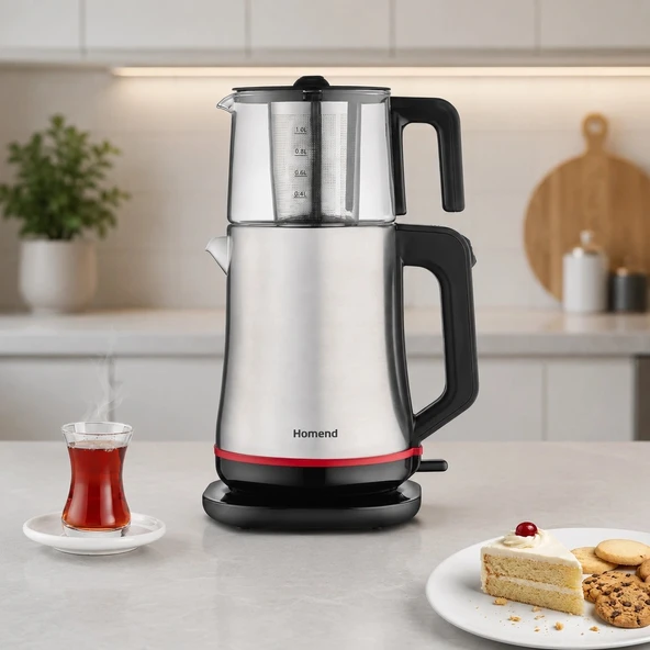 Homend 1767H Royaltea Elegant Çay Makinesi ürün görseli 1