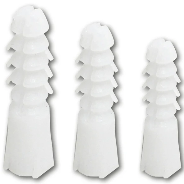 Standart Plastik Dubel 8 MM Orbofix (1000 Adet) ürün görseli 1
