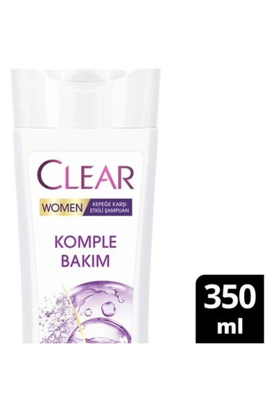 CLEAR Women Kepeğe Karşı Etkili Şampuan Komple Bakım 350 ML ürün görseli 1