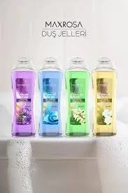 Maxrosa Lavanta, Yasemin, Deniz Minareli & Moringa Duş Jeli 750ml Set 4 ADET ürün görseli 1