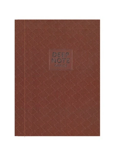 Özkan Deep Note 17x24 Sert Kap. deft Kareli.120 Yp.Kahverengi ürün görseli 1