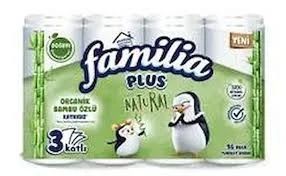 Familya Tuvalet Kağıdı 16'lı Natural ürün görseli 1