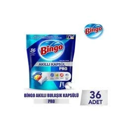 Bingo Akıllı Kapsül Pro Bulaşık Makinesi Tableti 36'lı 8690536907786 ürün görseli 1