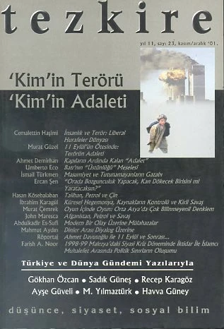 Tezkire 23 Kasım Aralık 2001 ürün görseli 1