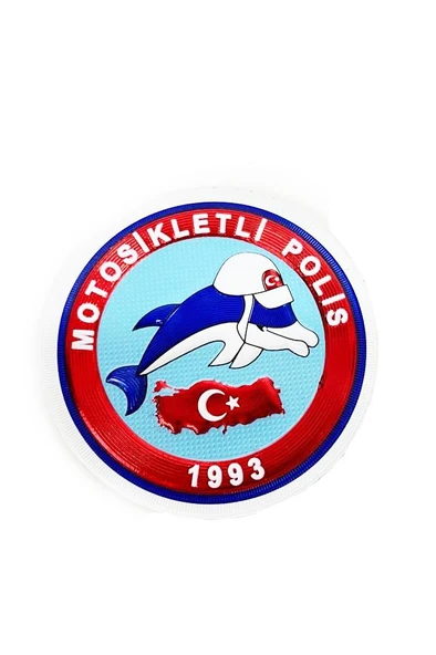 Motorsikletli Polis Arması ürün görseli 1