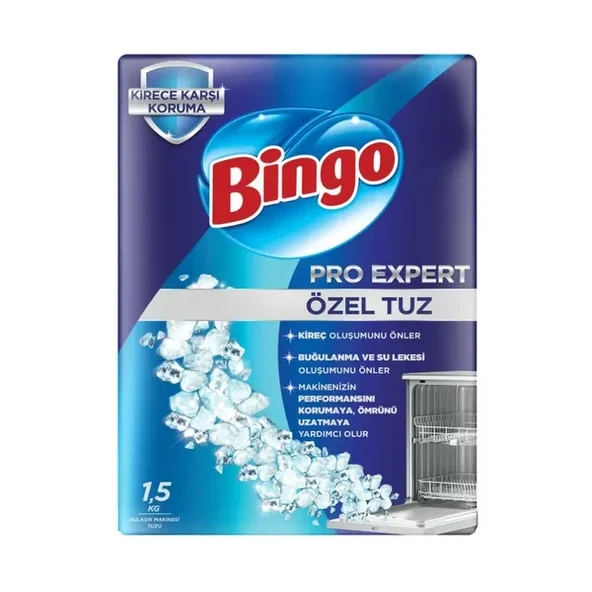 Bingo Dinamik Bulaşık Makinesi Tuzu 1500 G ürün görseli 1