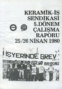 Keramik İş Sendikası 5. Dönem Çalışma Raporu ürün görseli 1