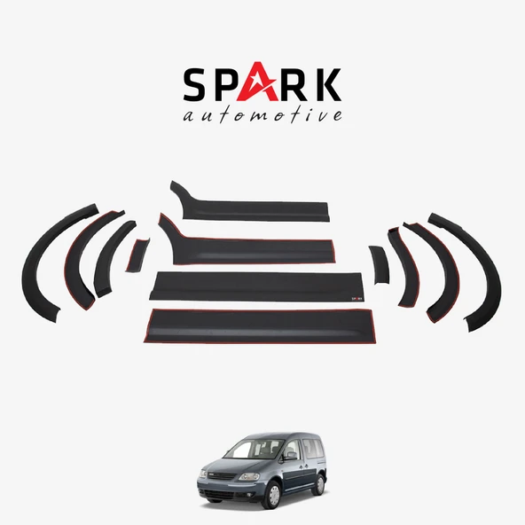 Volkswagen Caddy 2004-2010 Yıl Aralığı Uyumlu Kısa Şase Çift Sürgü Dodik Seti 12 Parça ürün görseli 1