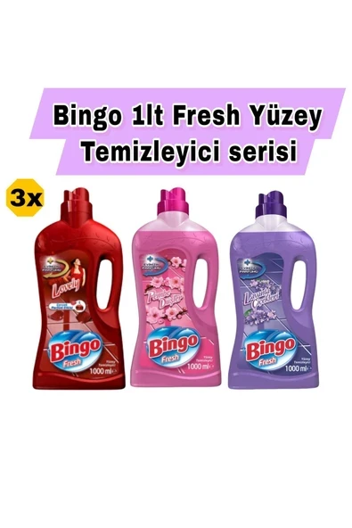 BİNGO 1 lt Fresh Yüzey Temizleyici Serisi ürün görseli 1