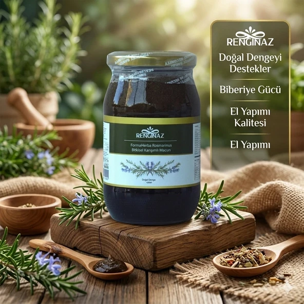 Renginaz FormaHerba Rosmarinus Bitkisel Karışımlı Macun 420 gr - Resim 2