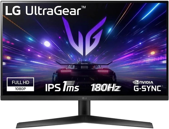 LG UltraGear 27GS60F-B 27" 1 ms Full HD IPS 180 Hz Oyuncu Monitörü Teşhir ürün görseli 1
