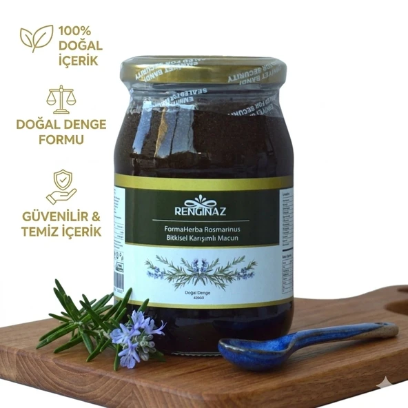 Renginaz FormaHerba Rosmarinus Bitkisel Karışımlı Macun 420 gr - Resim 3
