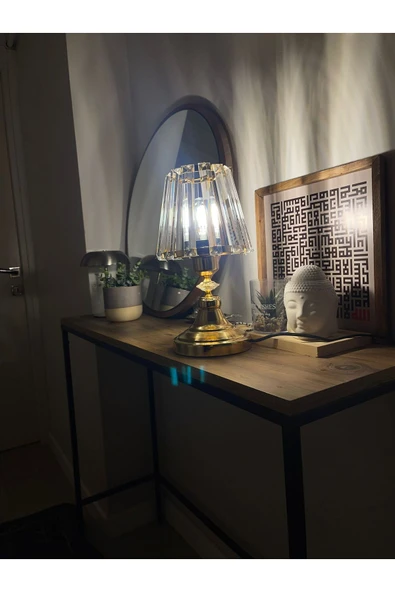 Sleep Nova Cam Cristal Dekoratif Lambader - Resim 3