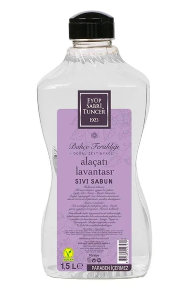 EYÜP SABRİ TUNCER 1,5lt Alaçatı Lavantası Sıvı Sabun Doğal Zeytinyağlı ürün görseli 1