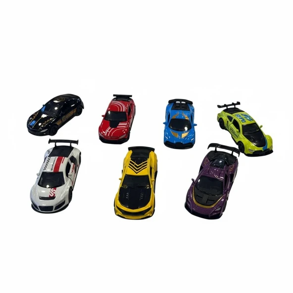 8.5CM 1:64 KAPILARI AÇILAN SPOR ÇEKBIRAK ARABA ürün görseli 1