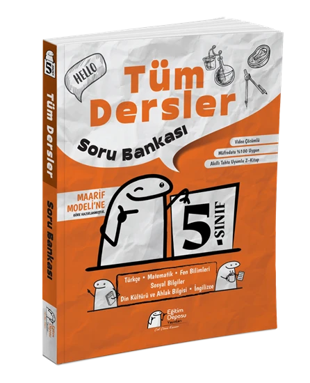 Gizli Yayınları Eğitim Deposu 5. Sınıf Tüm Dersler Soru Bankası ürün görseli 1