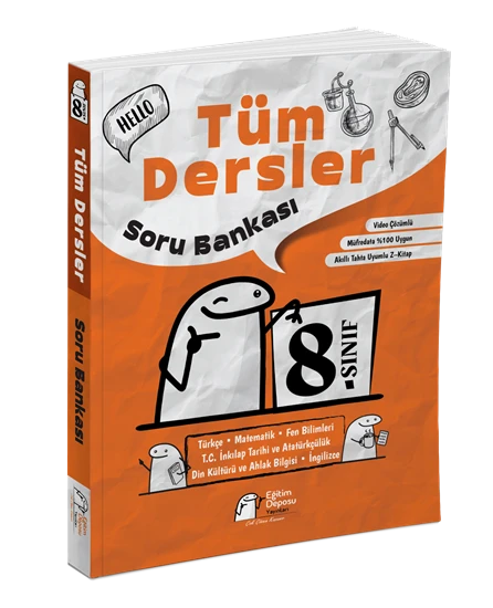 Gizli Yayınları Eğitim Deposu 8. Sınıf Tüm Dersler Soru Bankası ürün görseli 1