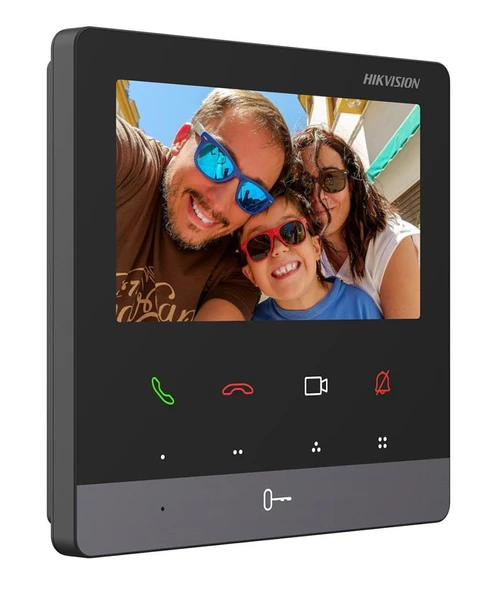 Hikvision DS-KH6100-E1 PoE 4.inç İç İstasyon İnterkom - Resim 2