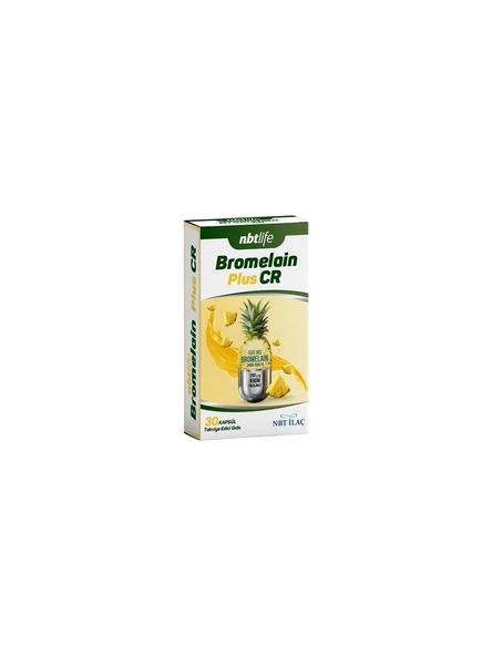 NBT Life Bromelain Plus Cr 30 Kapsül ürün görseli 1