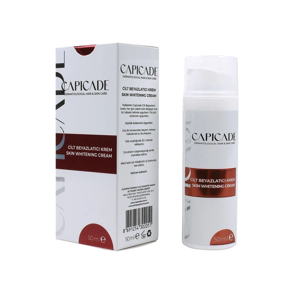 Capicade Cilt Beyazlatıcı Krem 50 ml ürün görseli 1