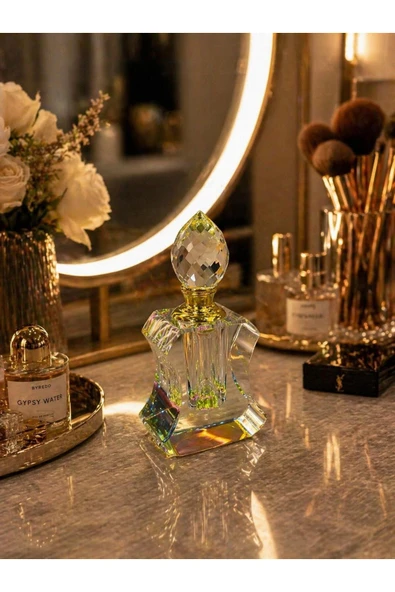 Sleep Nova Aurora Crystal Diamond Parfüm Şişesi – Lüks Dekoratif Makyaj Masası Aksesuarı ürün görseli 1