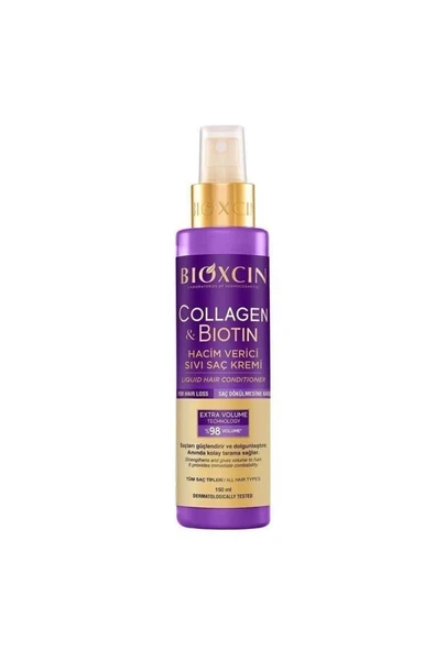 Bioxcin Collagen Biotin Hacim Verici Sıvı Saç Kremi 150 ml ürün görseli 1