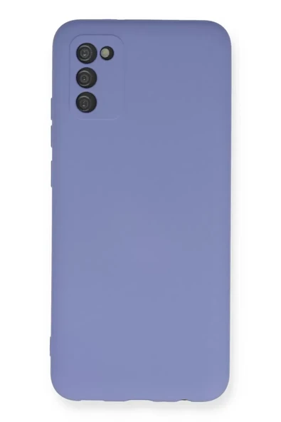 Newface Samsung Galaxy A03S Kılıf Nano içi Kadife Silikon - Lila ürün görseli 1