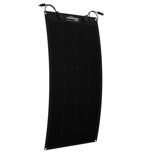 TommaTech 170Wp Flexible (Esnek) Dark 12V Full Black Güneş Panelleri ürün görseli 1