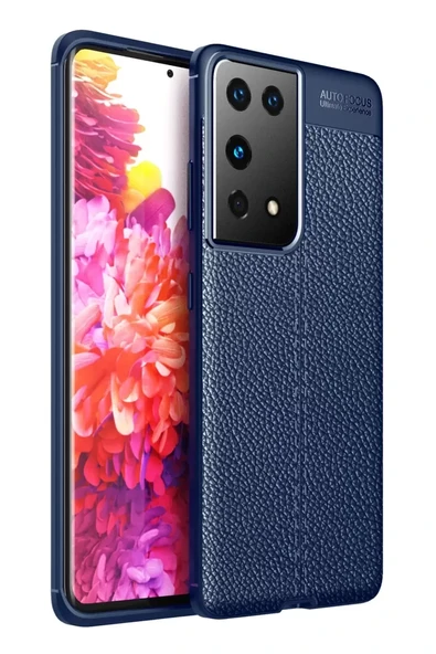 Newface Samsung Galaxy S21 Ultra Kılıf Auto Focus Kapak - Lacivert ürün görseli 1