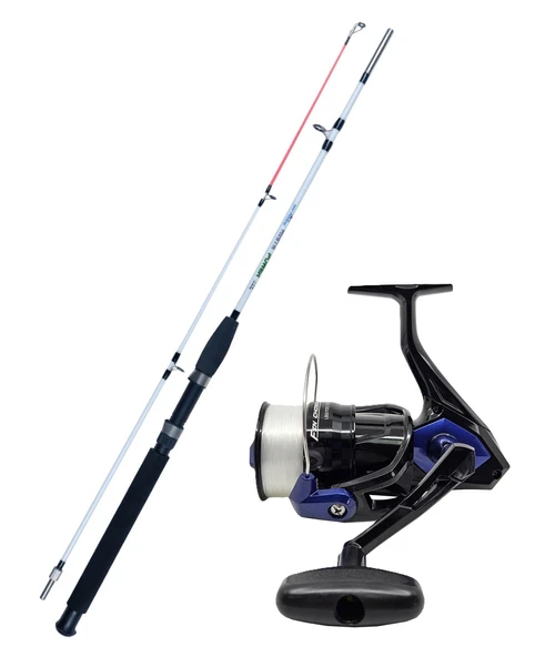 Okuma Fin Chaser-60 White Power 150 Cm 100-250Gr Tekne Olta Takımı ürün görseli 1