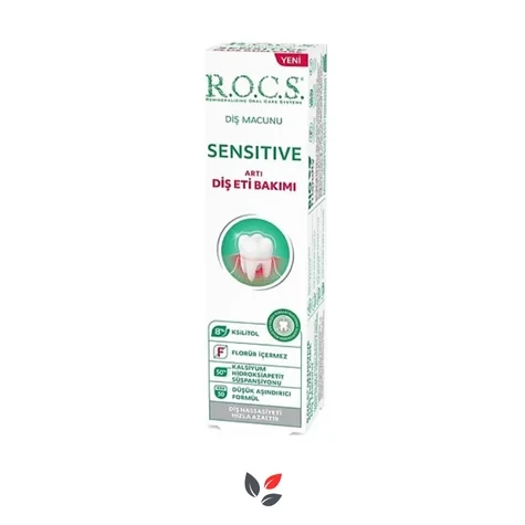 Rocs Diş Macunu Sensitive Plus Gum Care 75 ml ürün görseli 1