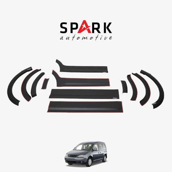 Volkswagen Caddy 2010-2015 Yıl Aralığı Uyumlu Uzun Şase Çift Sürgü Dodik Seti 12 Parça ürün görseli 1