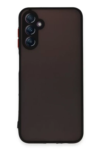 Newface Samsung Galaxy A14 4G Kılıf Montreal Silikon Kapak - Siyah ürün görseli 1