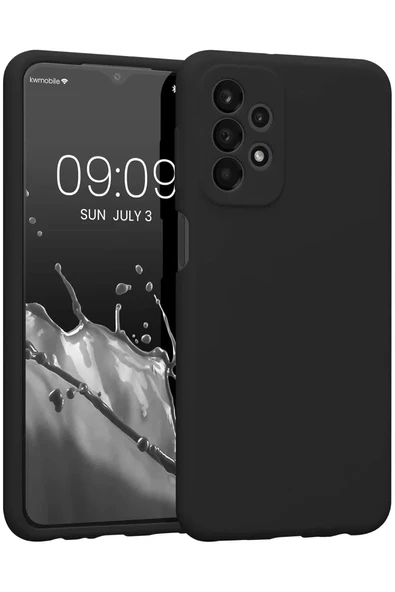 Newface Samsung Galaxy A53 5G Kılıf First Silikon - Siyah ürün görseli 1