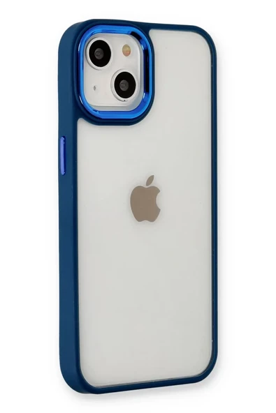 Newface Apple iPhone 14 Plus Kılıf Dora Kapak - Mavi ürün görseli 1