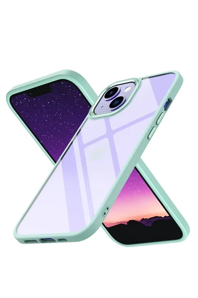 Newface Apple iPhone 15 Kılıf Power Silikon - Yeşil ürün görseli 1