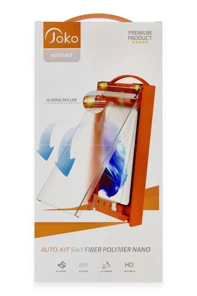 Joko Samsung Galaxy Note 20 Ultra AutoKit 5in1 Fiber Polymer Nano Ekran Koruyucu ürün görseli 1