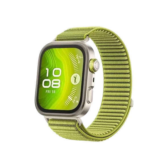 Newface Huawei Fit 4 Braid Kordon - Açık Yeşil - Resim 2