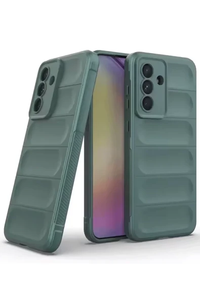 Newface Samsung Galaxy A26 Kılıf Optimum Silikon - Koyu Yeşil ürün görseli 1