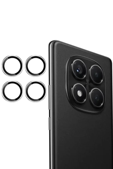 Joko Xiaomi Redmi Note 14 Pro 4G PVD Metal Kamera Lens - Gümüş ürün görseli 1