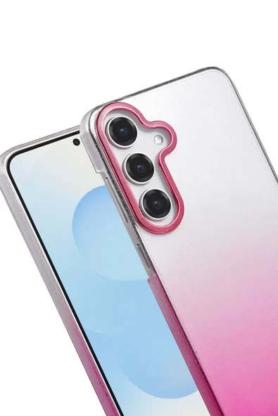 Newface Samsung Galaxy A14 4G Glossy Kapak - Mor - Resim 2