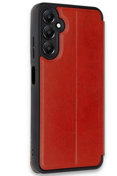 Newface Samsung Galaxy A17 5G Flip Cover - Kırmızı ürün görseli 1