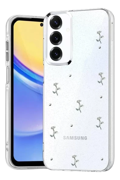 Newface Samsung Galaxy A37 5G Fiyonk Desenli Kapak - Desen 4 ürün görseli 1
