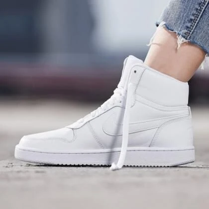 Nike Wmns Ebernon Mid-AQ1778-100 - Resim 2