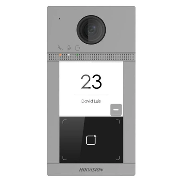 Hikvision DS-KV8113-WME1(C) Villa Tipi Tek Buton Dış Ünite Wifi Video İntercom ürün görseli 1