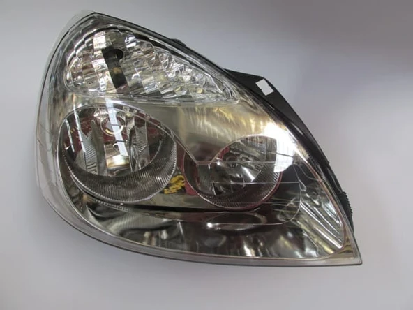 RENAULT CLIO- 2- SD/HB- 02/08; FAR LAMBASI SAĞ ELEKTRİKLİ/MOTORSUZ NİKELAJLI 5FİŞLİ (H1/H7)(AYFAR) ürün görseli 1