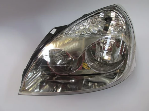 RENAULT CLIO- 2- SD/HB- 02/08; FAR LAMBASI SOL ELEKTRİKLİ/MOTORSUZ NİKELAJLI 5FİŞLİ (H1/H7)(AYFAR) ürün görseli 1