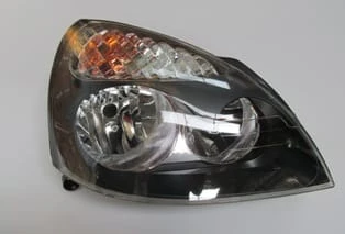 RENAULT CLIO- 2- SD/HB- 02/06; FAR LAMBASI SAĞ ELEKTRİKLİ/MOTORSUZ SİYAH 5FİŞLİ (H1/H7) (AYFAR) ürün görseli 1